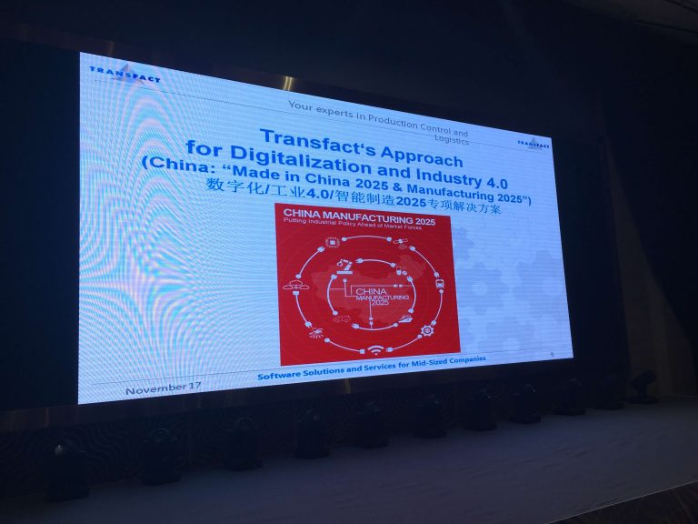 Transfact China Manufacturing 2025 Presentation